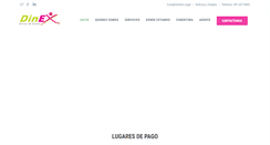 Desktop Screenshot of dinexenvios.com
